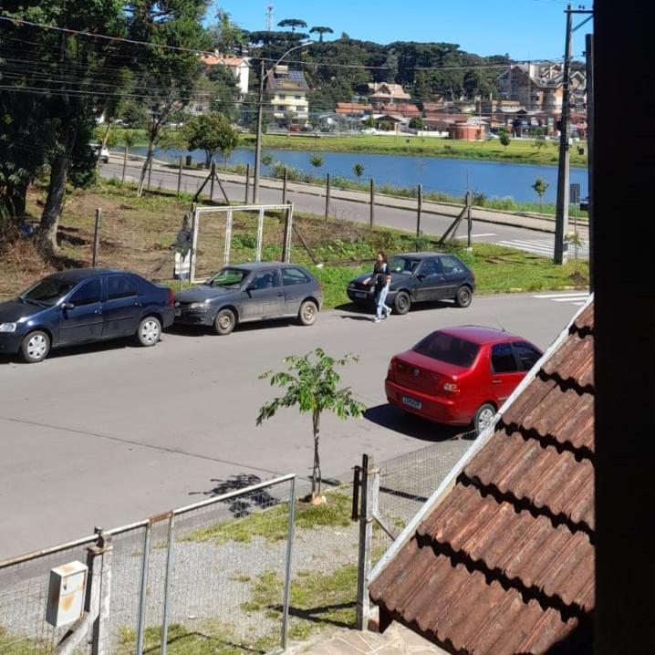 Casa Ampla Com Lareira E Churrasqueira Canela Exterior foto